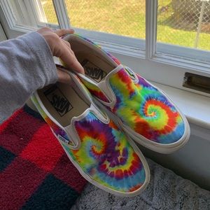 rainbow vans